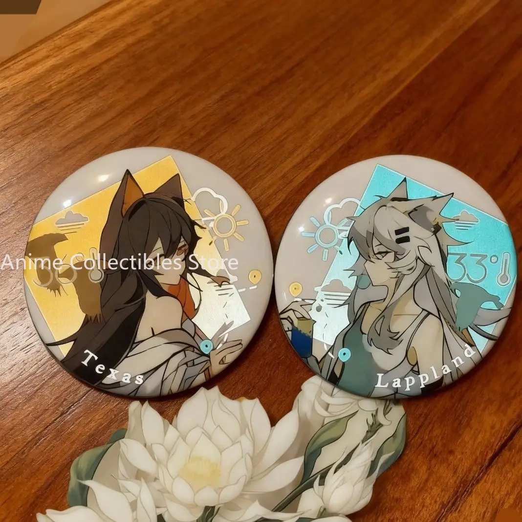 Arknights Lappland Texas Anime Badge Tinplate Brooch Cartoon Figure Badges Backpack Clothes Lapel Pin Props
Arknights Lappland Texas Anime Badge Tinplate Brooch Cartoon Figure Badges Backpack Clothes Lapel Pin Props