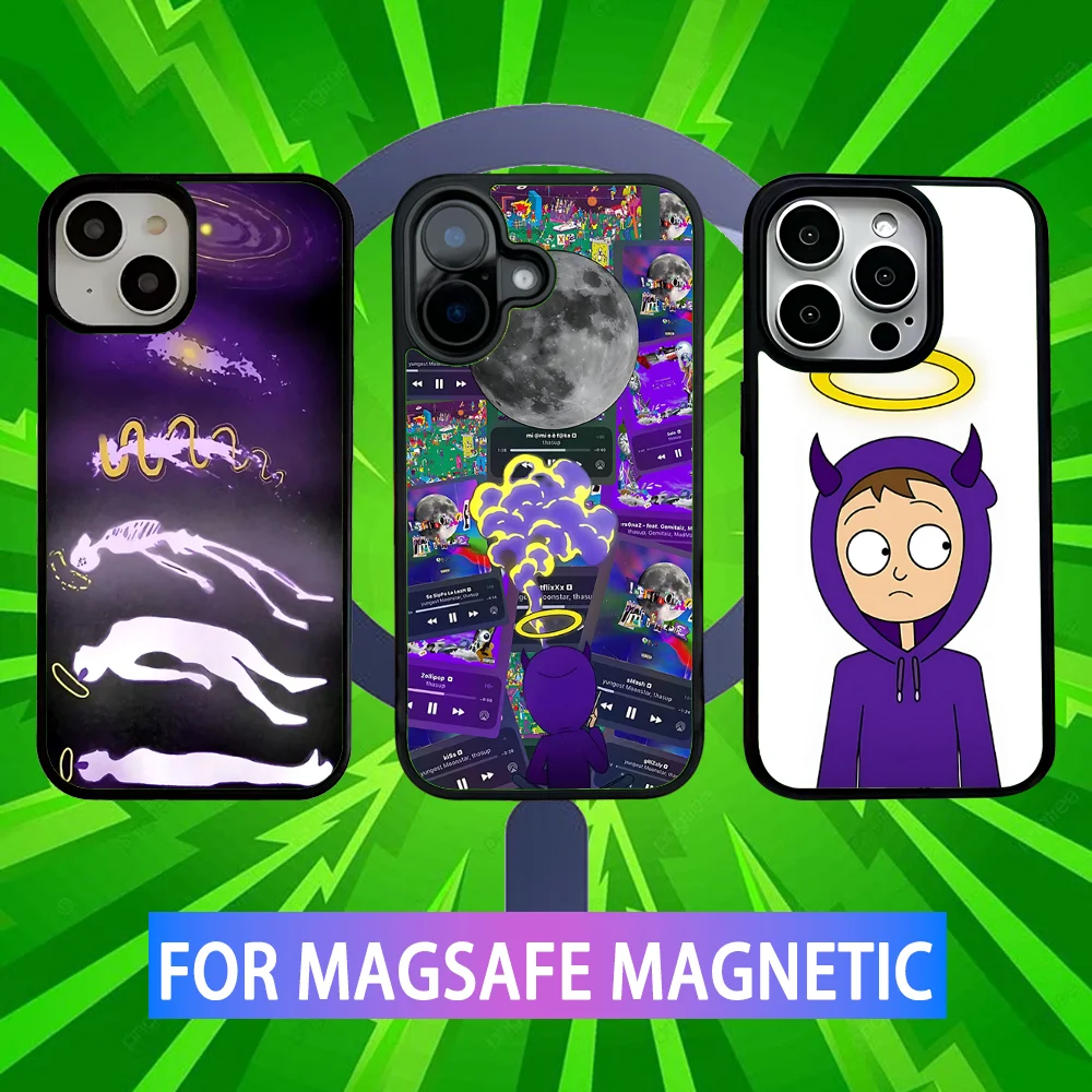 Thasup Rapper Phone Case For iPhone 16,15,14,13,12,11,Pro,Max,Plus,Mini,SE New Magsafe Magnetic Wireless Charging
Thasup Rapper Phone Case For iPhone 16,15,14,13,12,11,Pro,Max,Plus,Mini,SE New Magsafe Magnetic Wireless Charging
