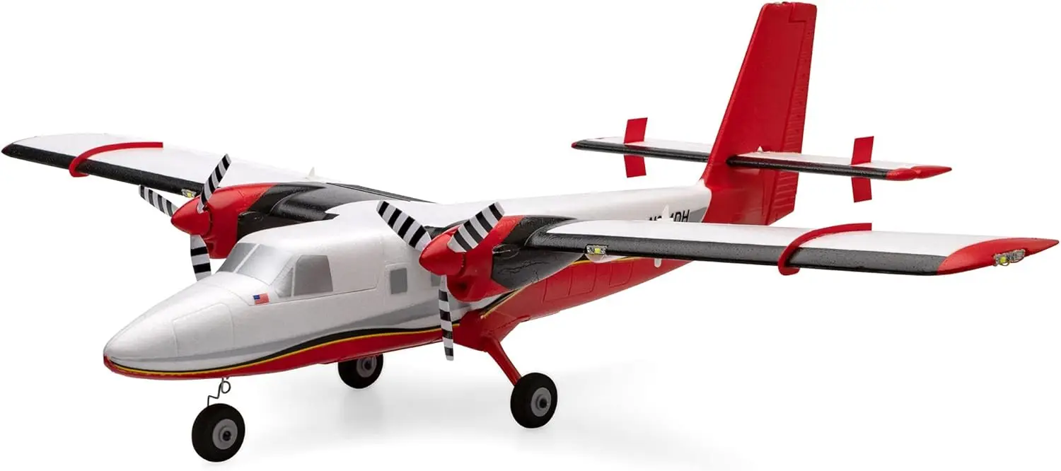 UMX Twin Otter RC Airplane - No Transmitter, Battery, or Charger Included, with Advanced Stability and Flight Envelope Protection
UMX Twin Otter RC Airplane - No Transmitter, Battery, or Charger Included, with Advanced Stability and Flight Envelope Protection