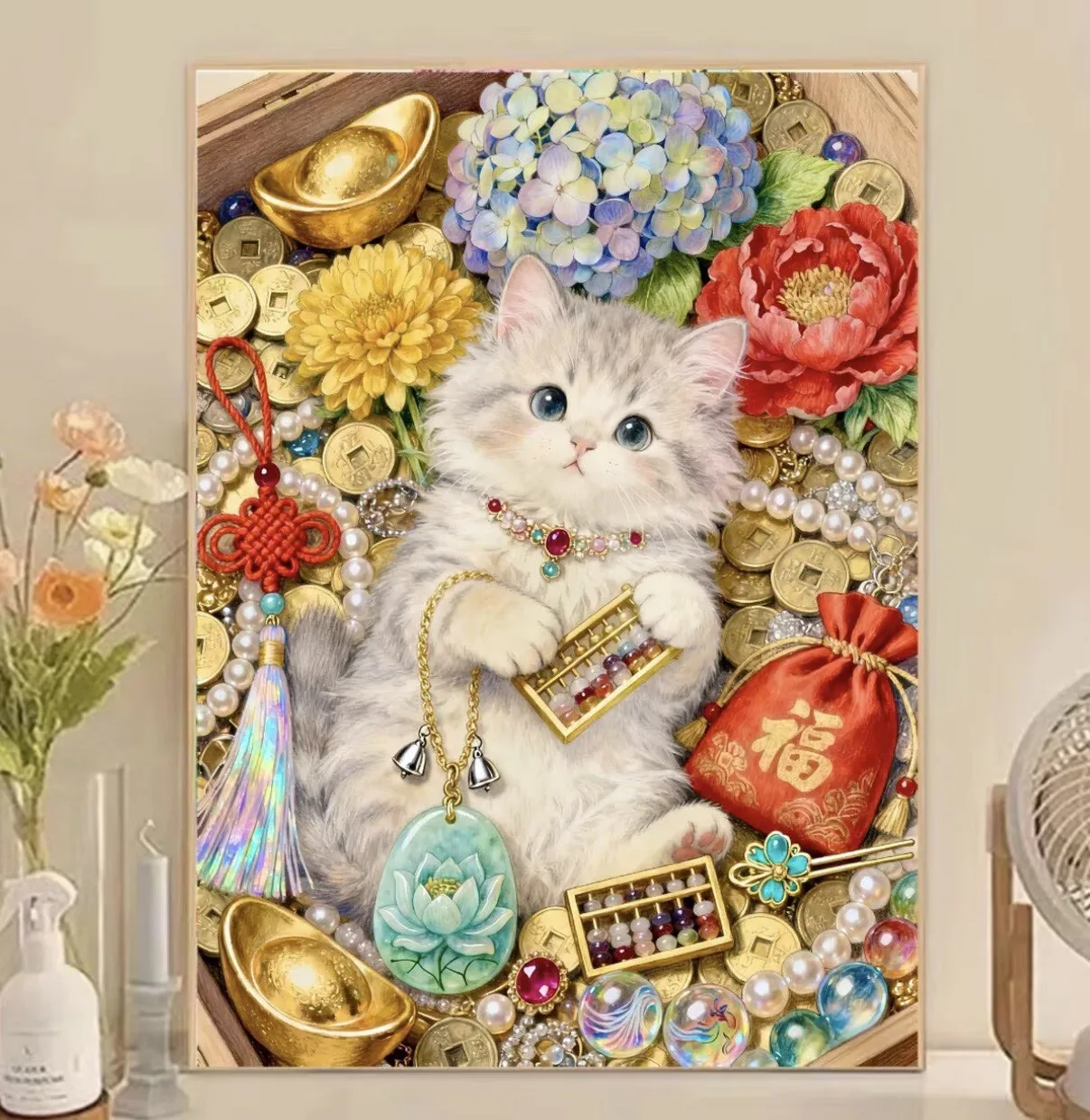 9ct 95x75cm Cat Embroidery DIY Chinese Style Printed Kits Cross Stitch Needlework Home Decor Crafts 80 Colors
9ct 95x75cm Cat Embroidery DIY Chinese Style Printed Kits Cross Stitch Needlework Home Decor Crafts 80 Colors
