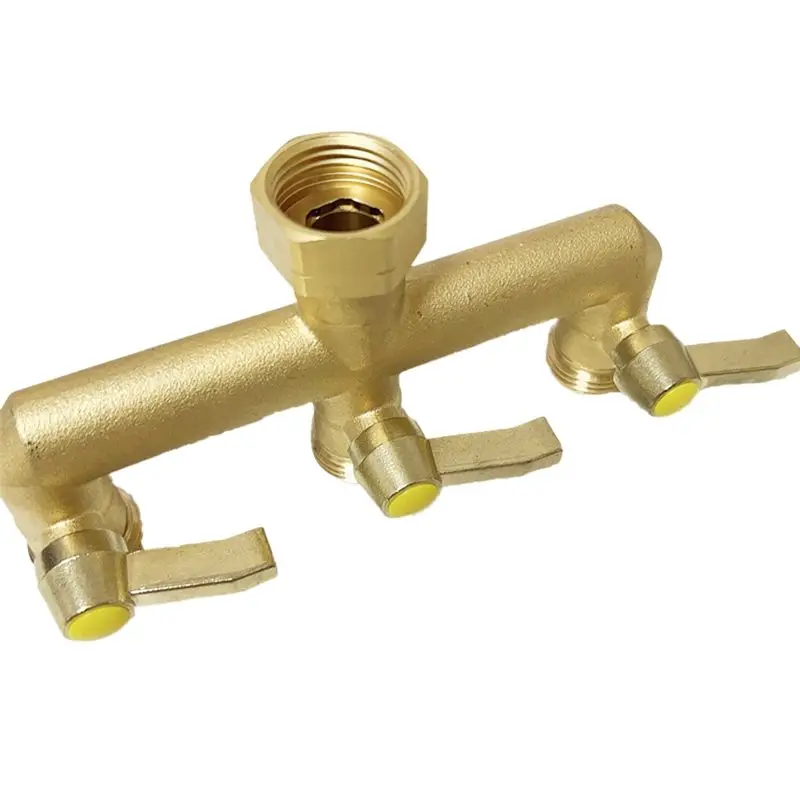 Разветвитель для садового шланга AUAU-Brass, 3-ходовой разветвитель для шланга, уличный разветвитель для шланга, с внутренним входом и 3 выходами 3/4 дюйма
Разветвитель для садового шланга AUAU-Brass, 3-ходовой разветвитель для шланга, уличный разветвитель для шланга, с внутренним входом и 3 выходами 3/4 дюйма