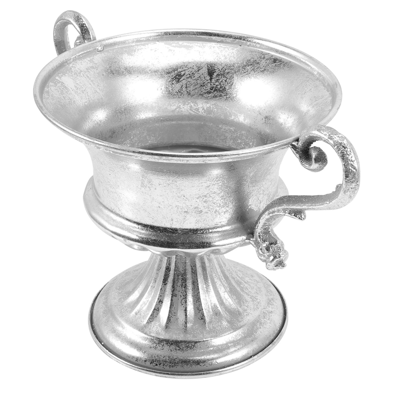 Retro Silver Vase Vintage Decorative Iron Flower Home Office Banquet Decor Elegant Plant Pot Gothic Style European Chic
Retro Silver Vase Vintage Decorative Iron Flower Home Office Banquet Decor Elegant Plant Pot Gothic Style European Chic