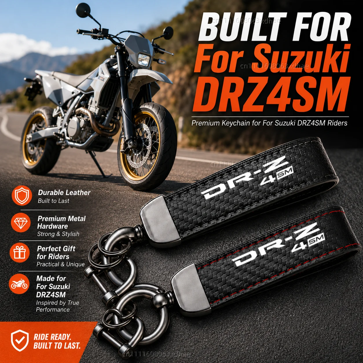 High-Grade Leather Motorcycle Keychain Holder Keyring Accessories For Suzuki DRZ400 DRZ400E DRZ400S DRZ400SM DR-Z400 E S SM
High-Grade Leather Motorcycle Keychain Holder Keyring Accessories For Suzuki DRZ400 DRZ400E DRZ400S DRZ400SM DR-Z400 E S SM