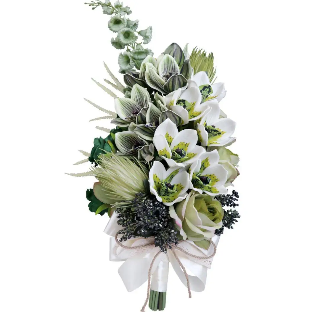 Cascading Bridal Bouquet Rustic Handheld Bouquet Artificial Flowers for Photo Props Ceremony Outdoor Wedding Bridal Shower Party
Cascading Bridal Bouquet Rustic Handheld Bouquet Artificial Flowers for Photo Props Ceremony Outdoor Wedding Bridal Shower Party