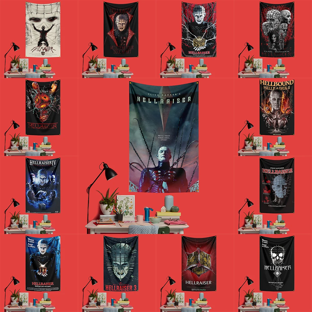 Hellraiser Horror Movie Flag 3x5 FT Polyester Wall Hanging Banner for Bedroom Decor
Hellraiser Horror Movie Flag 3x5 FT Polyester Wall Hanging Banner for Bedroom Decor