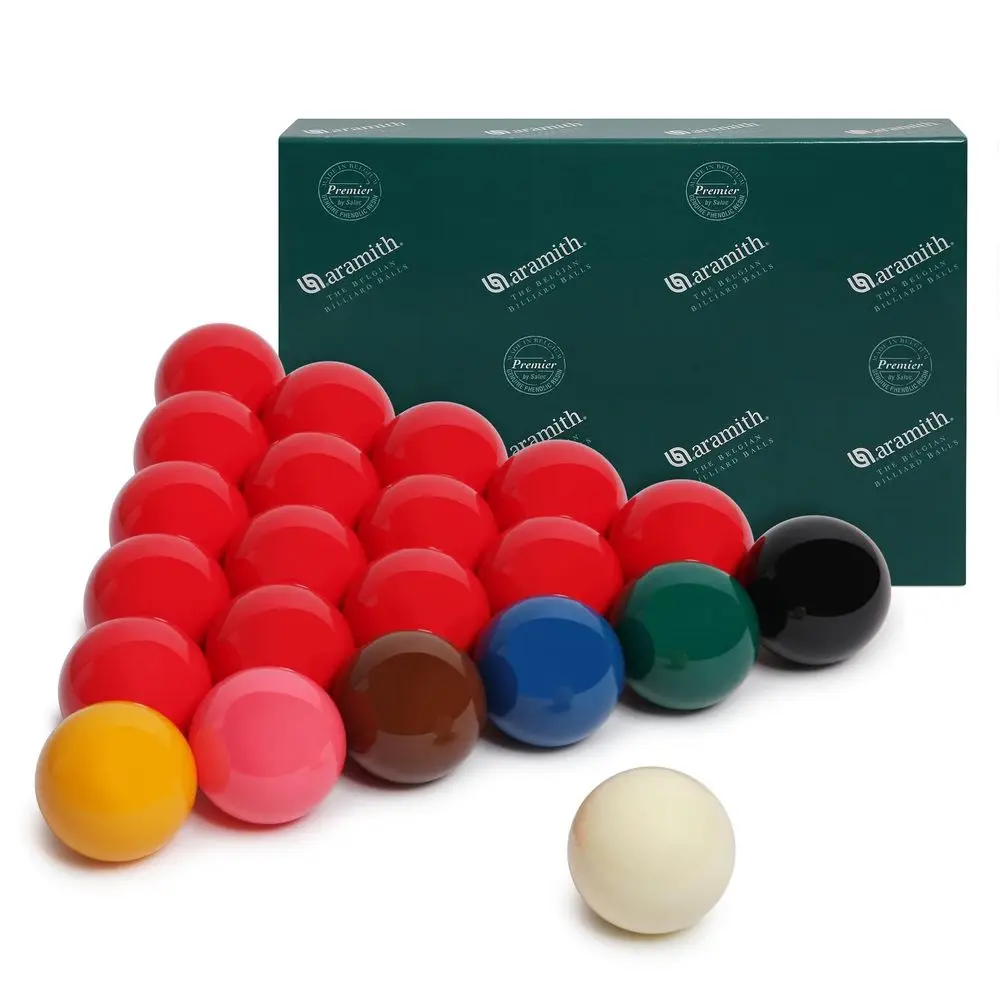 Premier Snooker Billiard Ball Set 2 1 16 52.4 mm 22 Balls
Premier Snooker Billiard Ball Set 2 1 16 52.4 mm 22 Balls
