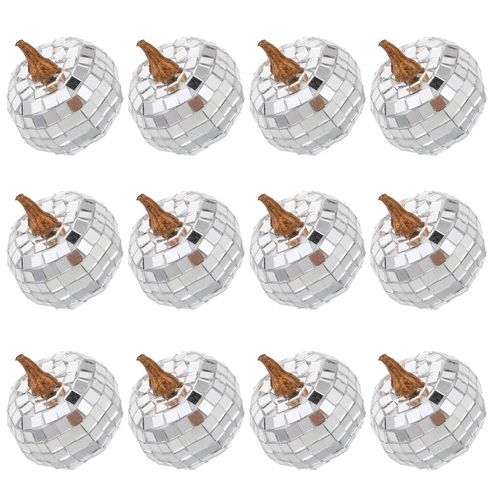 12Pcs Reflective Mirror Finish Artificial Pumpkins for Halloween Thanksgiving Fall Decor Realistic Shiny Pumpkin Table
12Pcs Reflective Mirror Finish Artificial Pumpkins for Halloween Thanksgiving Fall Decor Realistic Shiny Pumpkin Table