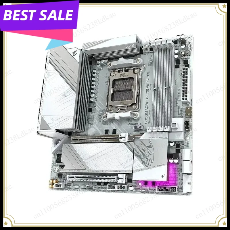 New, AM5, 12+2+2 VRM, DDR5, PCIe 5.0, Wi-Fi 6E, White Gaming MB
New, AM5, 12+2+2 VRM, DDR5, PCIe 5.0, Wi-Fi 6E, White Gaming MB
