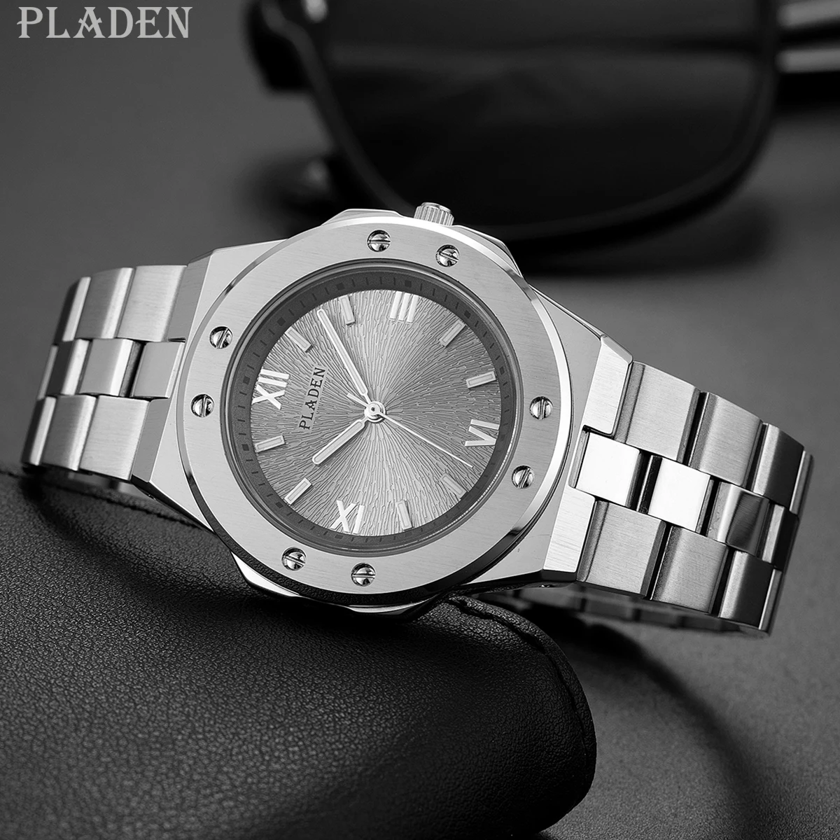 PLADEN Top Brand Male Clock Fashion Casual Men Watches Big Dial Stainless Steel Calendar Classic Original Quartz Wristwatch
PLADEN Top Brand Male Clock Fashion Casual Men Watches Big Dial Stainless Steel Calendar Classic Original Quartz Wristwatch