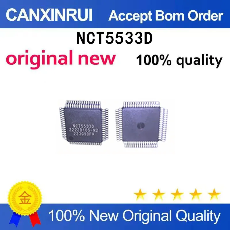 (5-100 pieces)Brand new original NCT5533D QFP64
(5-100 pieces)Brand new original NCT5533D QFP64