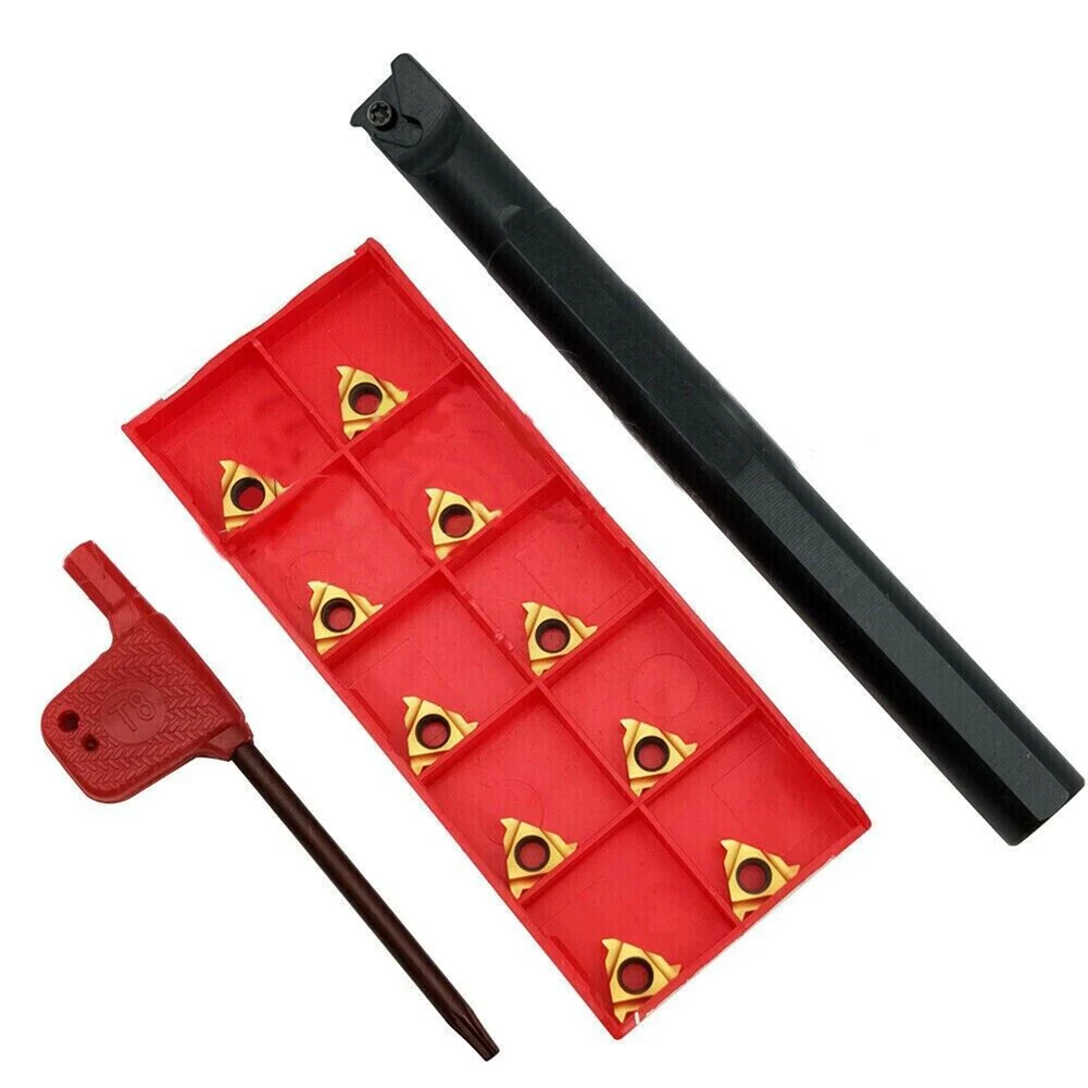 SNR0012M11 Inner Hole Lathe Turning Tool With10pcs 11IR A60 Threading Carbide Insert For CNC Machine Accessories
SNR0012M11 Inner Hole Lathe Turning Tool With10pcs 11IR A60 Threading Carbide Insert For CNC Machine Accessories