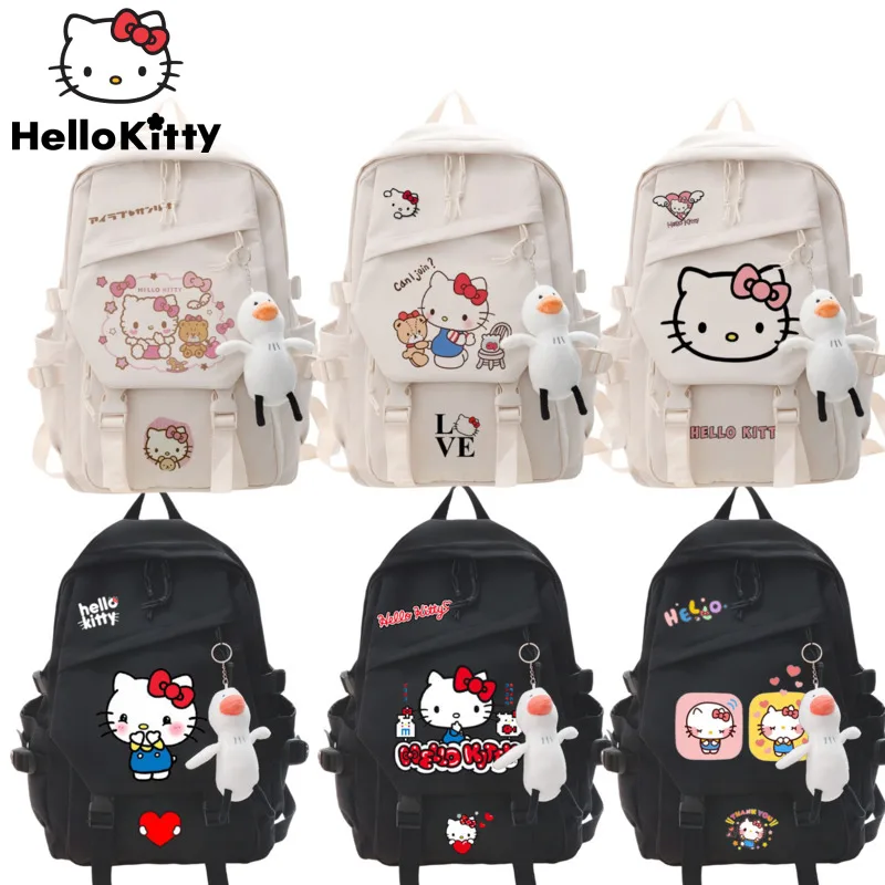 Cute Hello Kitty Large Capacity Bags Y2k Backpack With Pendant High Quality Schoolbag Adult Travel Messenger Shoulder Bags Girls
Cute Hello Kitty Large Capacity Bags Y2k Backpack With Pendant High Quality Schoolbag Adult Travel Messenger Shoulder Bags Girls