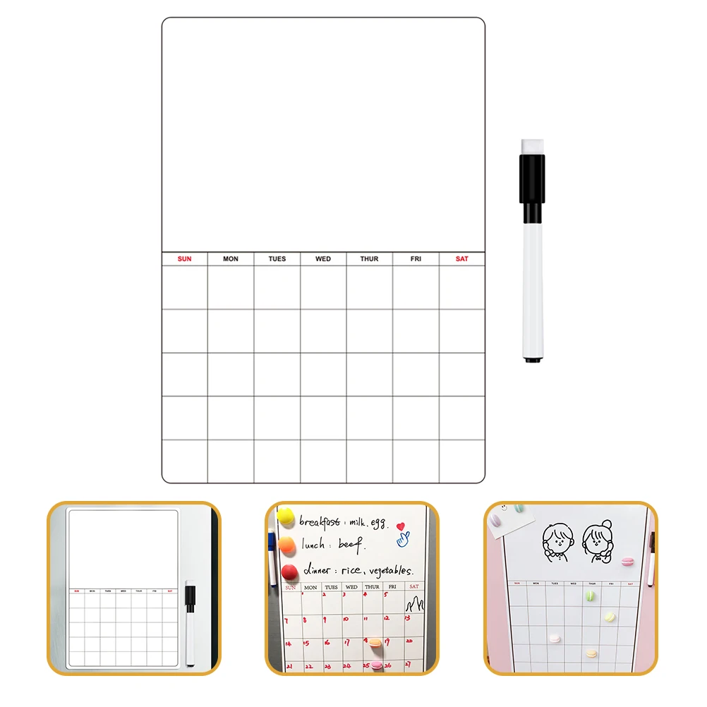 2 set 2 Sets Writing List Planning Whiteboard Schedule Message Board Kitchen Fridge Reminder Magnetic Memo Calendar Erase Board
2 set 2 Sets Writing List Planning Whiteboard Schedule Message Board Kitchen Fridge Reminder Magnetic Memo Calendar Erase Board