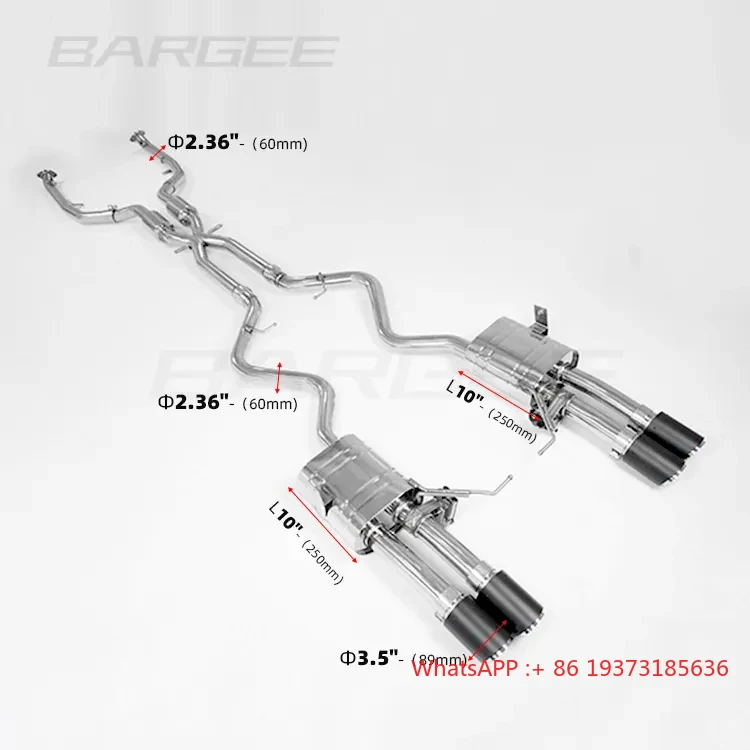 Bargee для выхлопной системы Catback для E92 E90 M3, выхлоп 2007 ~ 2013 V8, 4,0 л, электрический выхлоп с клапаном
Bargee для выхлопной системы Catback для E92 E90 M3, выхлоп 2007 ~ 2013 V8, 4,0 л, электрический выхлоп с клапаном