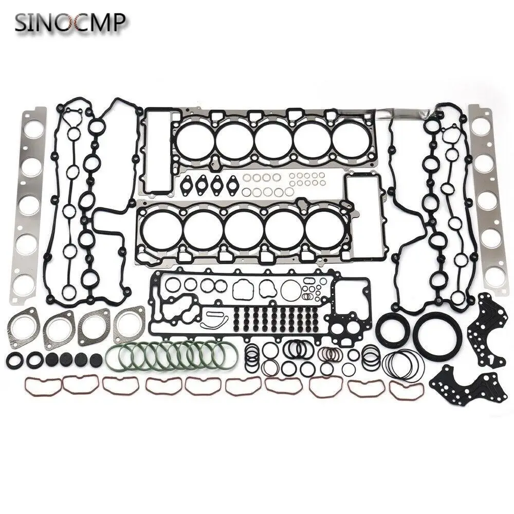 1Set Cylinder Gaskets Seals Overhaul Kit 07L103383AH / AR / AT / BA AG / AQ / AS for Audi R8 Lamborghini 5.2L FSI V10 CSP BUJ
1Set Cylinder Gaskets Seals Overhaul Kit 07L103383AH / AR / AT / BA AG / AQ / AS for Audi R8 Lamborghini 5.2L FSI V10 CSP BUJ