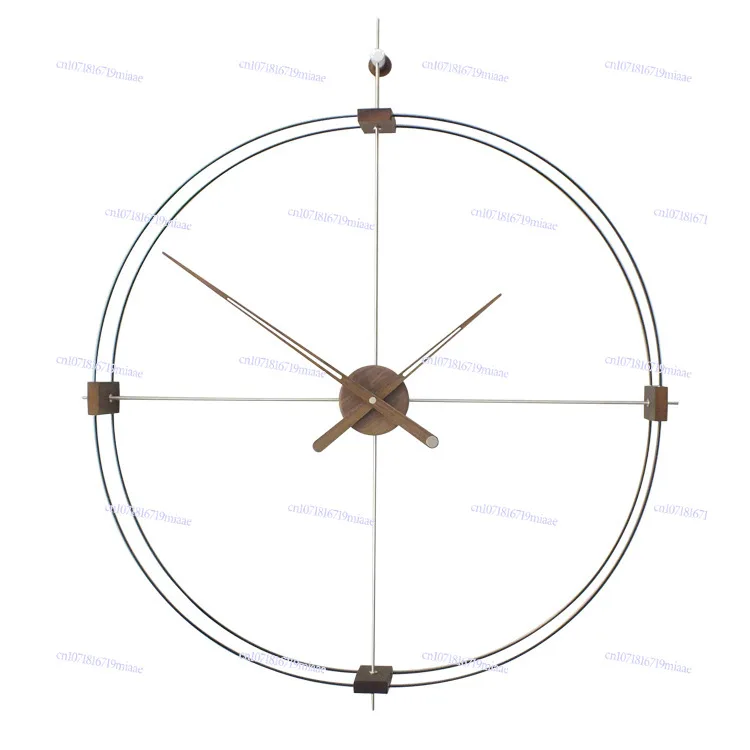 Nordic modern minimalist Spanish wall clock Internet celebrity personality creative fashion living room dining room atmosphere
Nordic modern minimalist Spanish wall clock Internet celebrity personality creative fashion living room dining room atmosphere