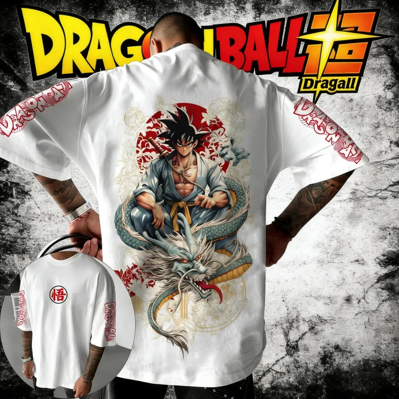 Летняя футболка унисекс 2026 из чистого хлопка в стиле ретро с принтом Гоку и китайского дракона, оверсайз, для детей, в стиле Харадзюку, спортивная
Летняя футболка унисекс 2026 из чистого хлопка в стиле ретро с принтом Гоку и китайского дракона, оверсайз, для детей, в стиле Харадзюку, спортивная