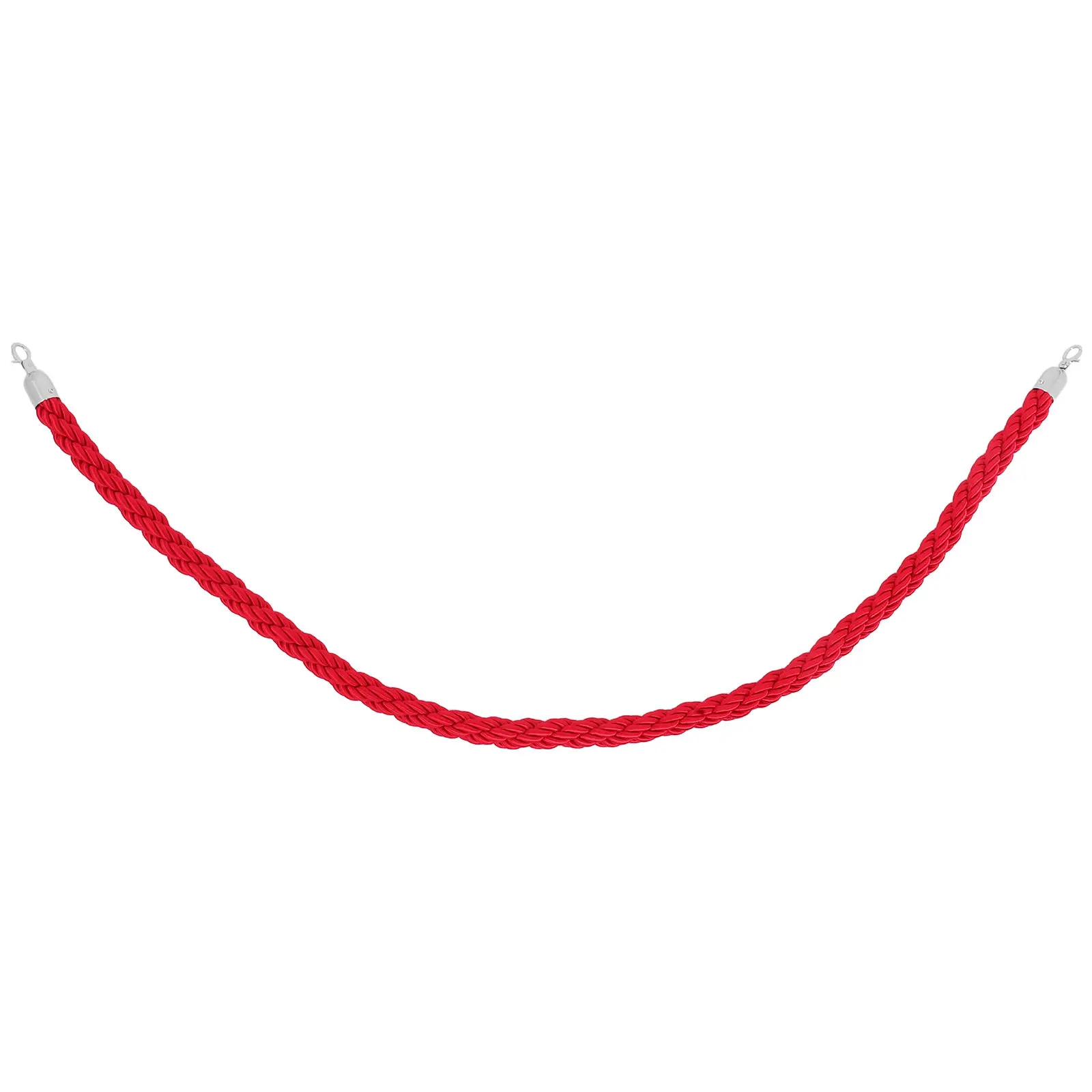 Red Stanchion Rope 1.5m Braided Queue Barrier Rope Heavy Duty Crowd Control for Vip Events Theaters Queue Barrier
Red Stanchion Rope 1.5m Braided Queue Barrier Rope Heavy Duty Crowd Control for Vip Events Theaters Queue Barrier