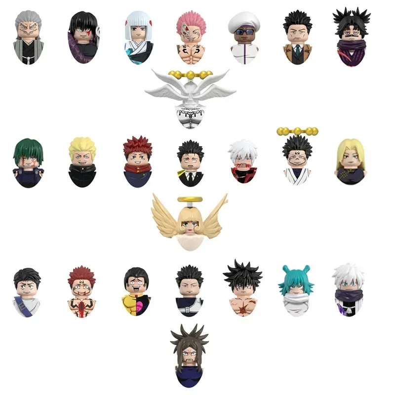 WM6200 WM6201 WM6202 Fushiguro Toji Ryomen Sukuna Makora Choso Zenin Yorozu Fushiguro Megumi Building block boy birthday toy
WM6200 WM6201 WM6202 Fushiguro Toji Ryomen Sukuna Makora Choso Zenin Yorozu Fushiguro Megumi Building block boy birthday toy