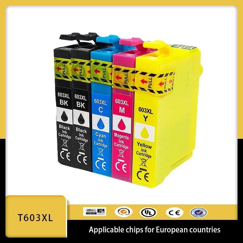 603XL Ink Cartridges for Epson 603 T603XL XP 2100 for Epson XP-3100 XP-2100 WF-2810 XP-3105 XP-4100 WF-2830 XP-2105 Printer
603XL Ink Cartridges for Epson 603 T603XL XP 2100 for Epson XP-3100 XP-2100 WF-2810 XP-3105 XP-4100 WF-2830 XP-2105 Printer