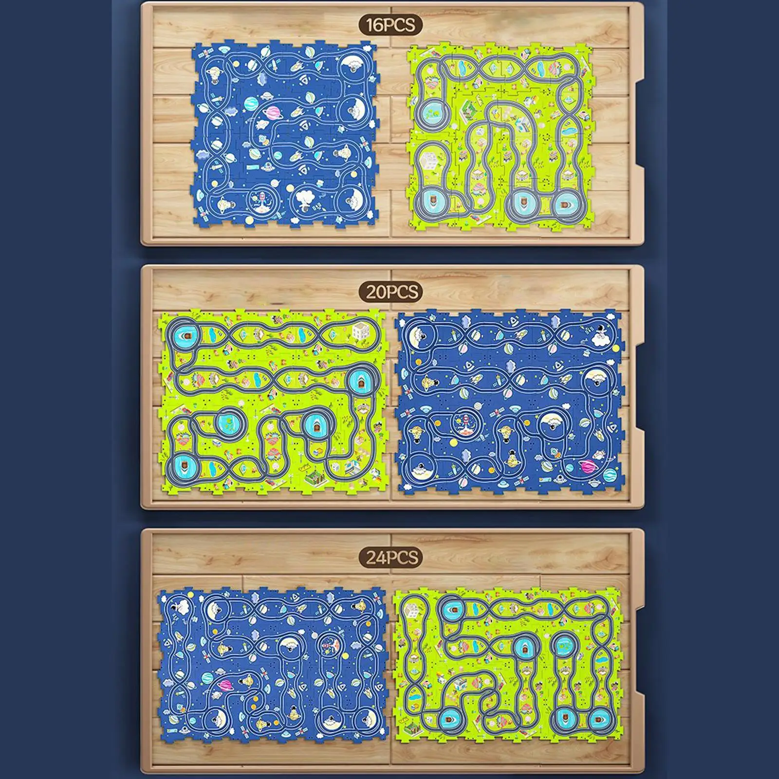 Puzzles Track Play Set Jigsaw Preschool Educational Toy Track Toy Vehicle for
Puzzles Track Play Set Jigsaw Preschool Educational Toy Track Toy Vehicle for