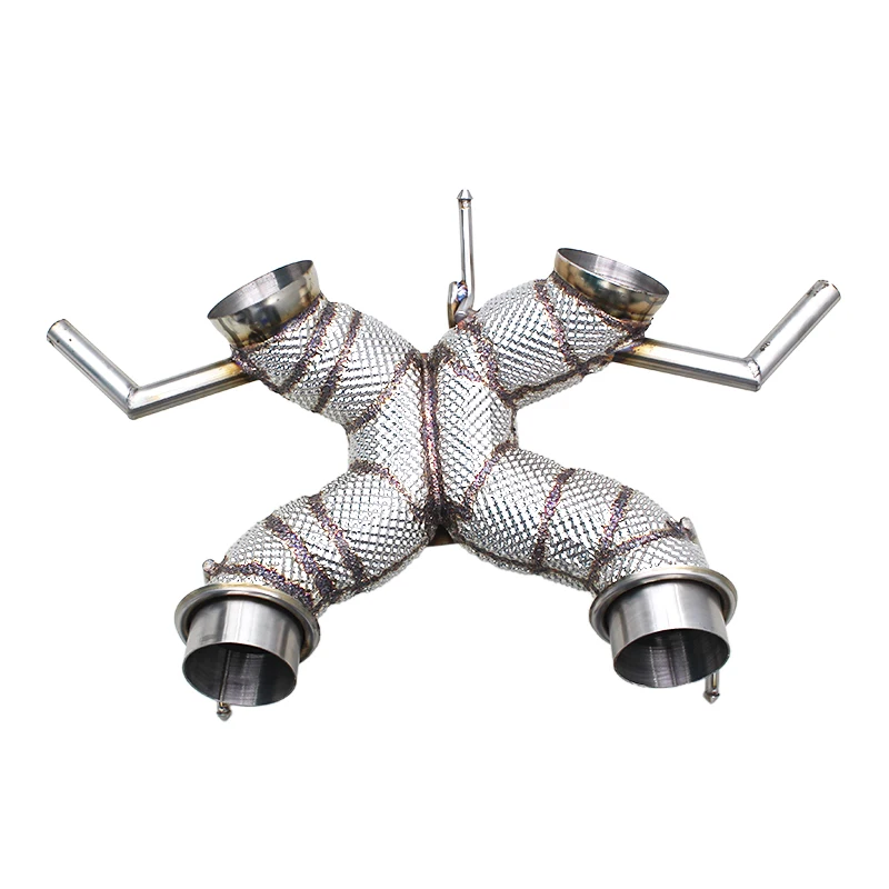 OEM Performance Exhaust System For Mclaren 600LT Spider/Coupe 3.8T 2018-2020 Stainless Steel X Pipes Deep Sound
OEM Performance Exhaust System For Mclaren 600LT Spider/Coupe 3.8T 2018-2020 Stainless Steel X Pipes Deep Sound