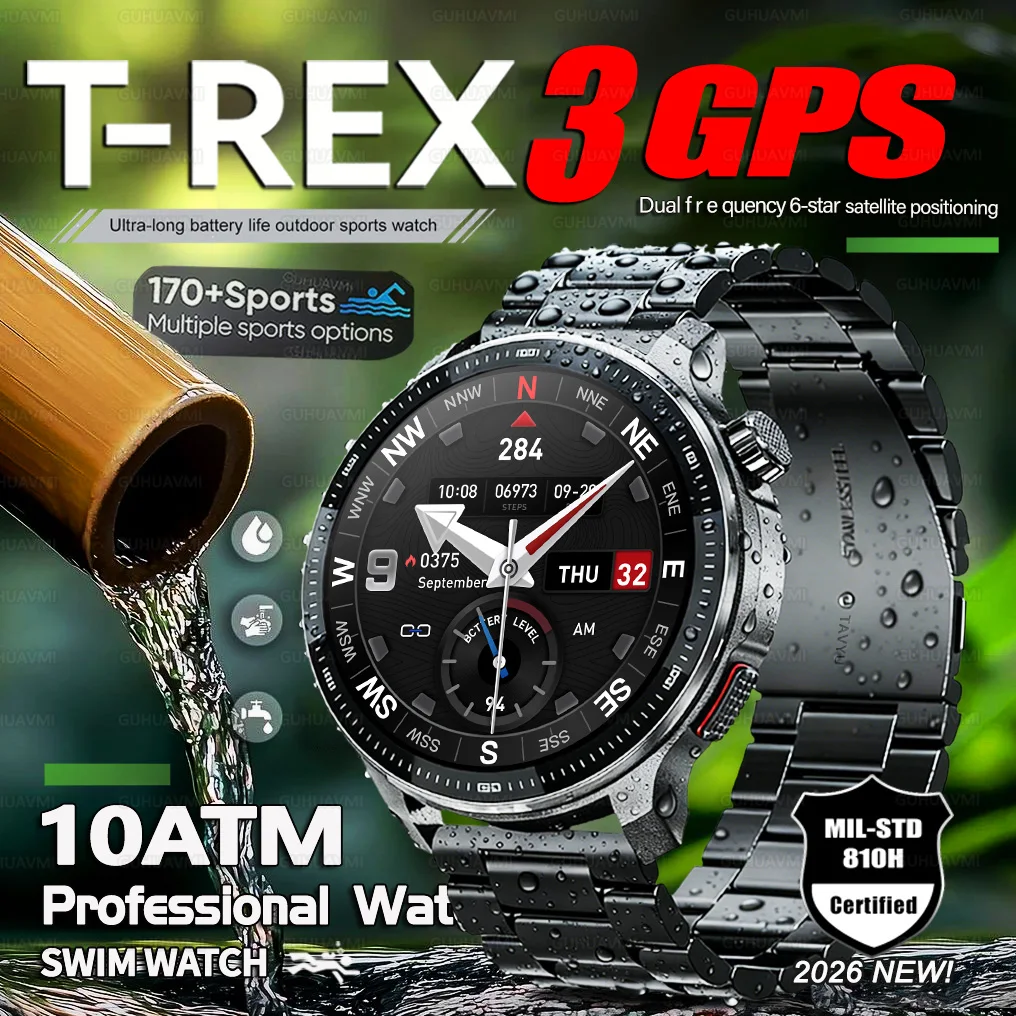 2026New Outdoor Position GPS Smart Watch Men Compass Altimeter 4GB Memory Offline Map 10ATM Waterproof Bluetooth Call Smartwatch
2026New Outdoor Position GPS Smart Watch Men Compass Altimeter 4GB Memory Offline Map 10ATM Waterproof Bluetooth Call Smartwatch