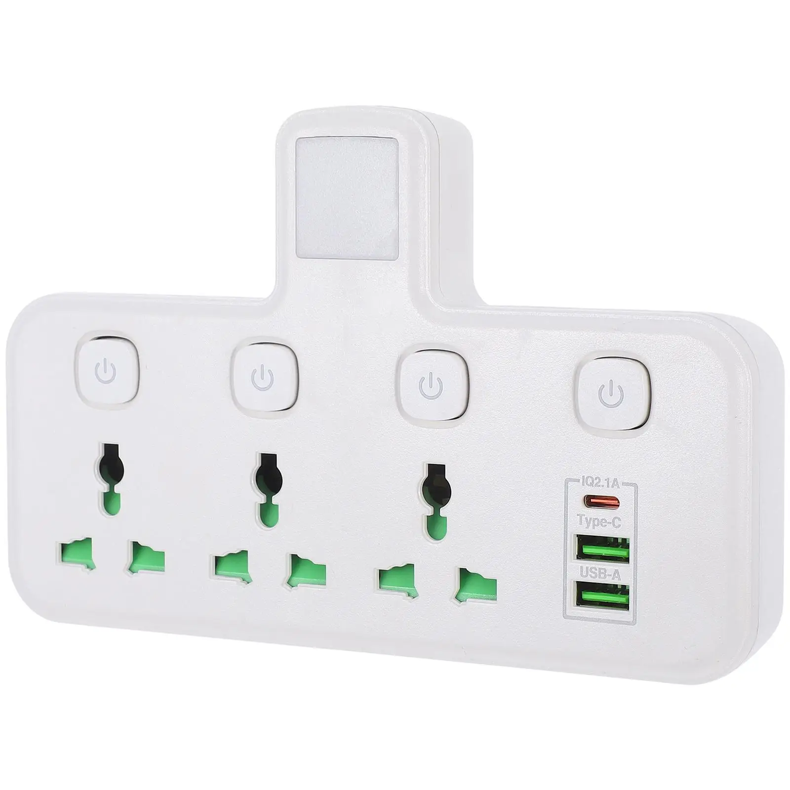Row of Sockets Universal Extension Cord with USB Ports Light Plug Adapter European and American Pp Power Strips
Row of Sockets Universal Extension Cord with USB Ports Light Plug Adapter European and American Pp Power Strips