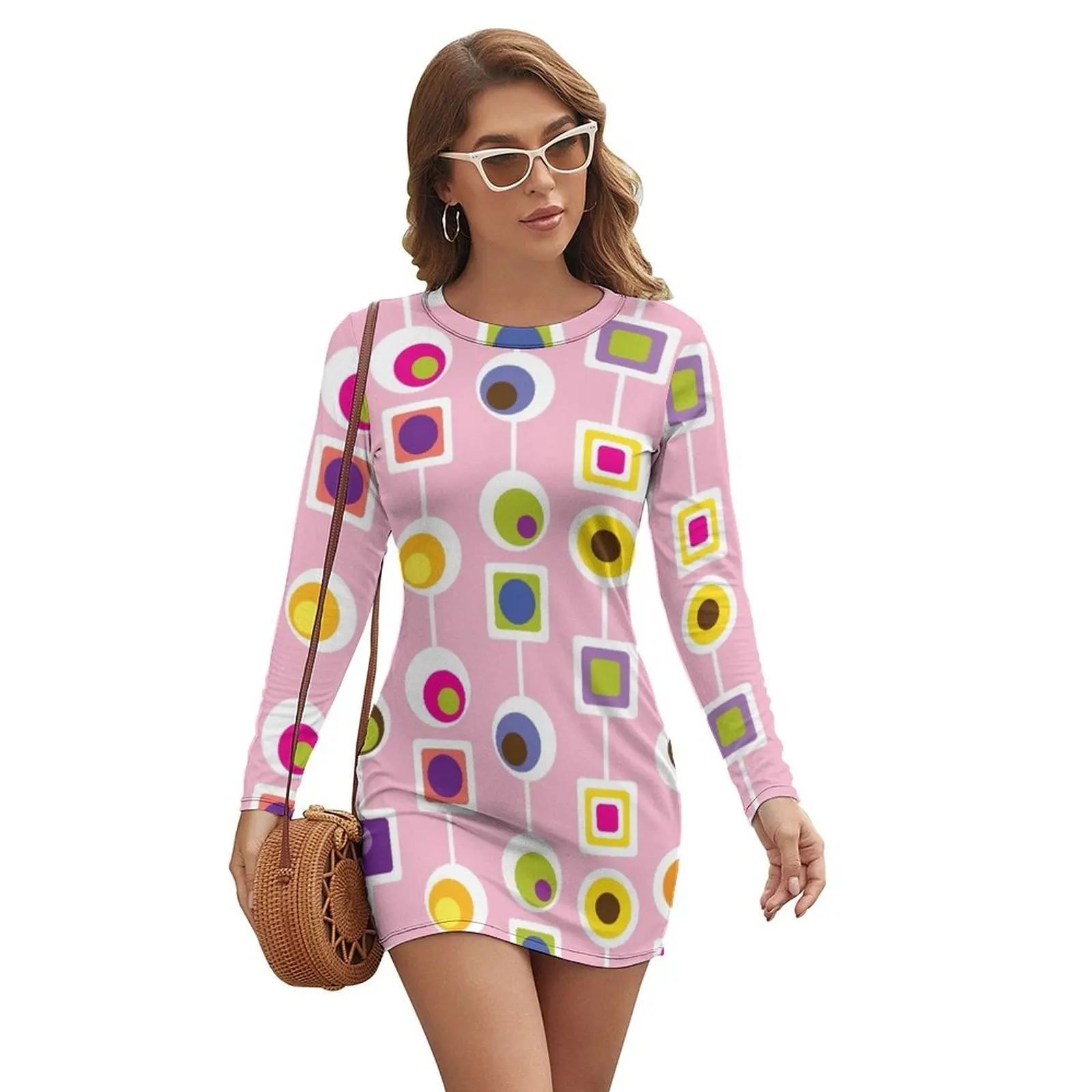 MOD LOVE- Pink Long-sleeved Dress elegant dresses plus sizes elegant dresses for women
MOD LOVE- Pink Long-sleeved Dress elegant dresses plus sizes elegant dresses for women
