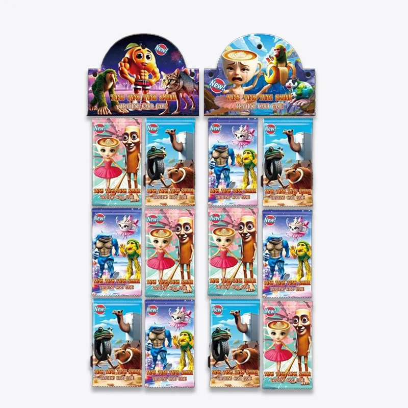 AI Shanhaijing Card Laser Card TCG Board Game Cartoon All Wooden Man TUNGTUNGSAHUR
AI Shanhaijing Card Laser Card TCG Board Game Cartoon All Wooden Man TUNGTUNGSAHUR