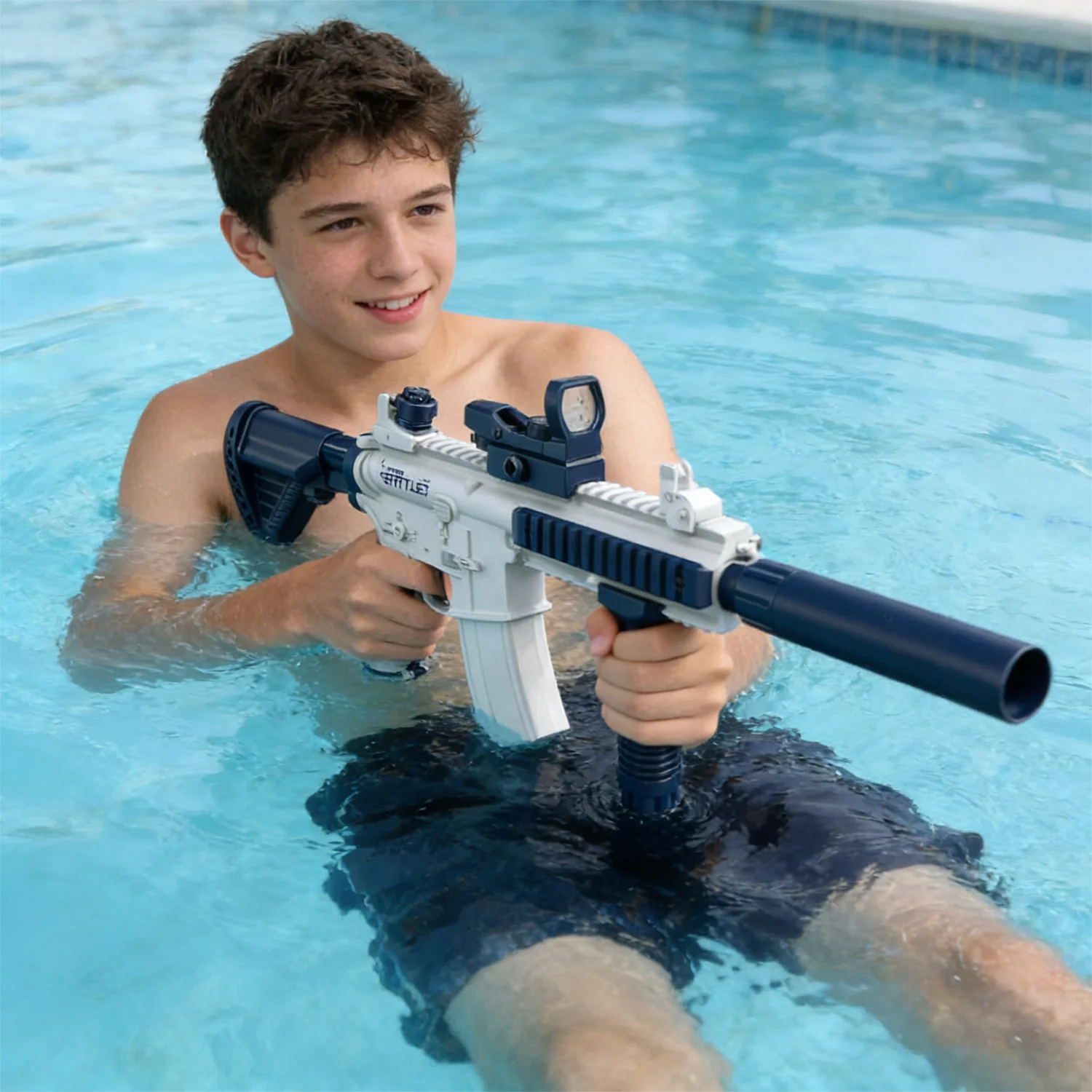 New Water Gun Electric M416 Pistol Shooting Toy Full Automatic Summer Beach Outdoor Fun Toy For Children Boys Girls Adults Gift
New Water Gun Electric M416 Pistol Shooting Toy Full Automatic Summer Beach Outdoor Fun Toy For Children Boys Girls Adults Gift
