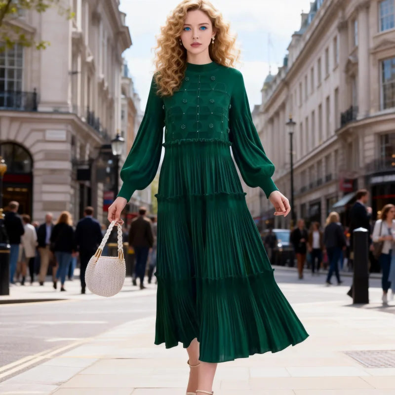 Плиссированное многоуровневое платье Miyake, нишевое дизайнерское жаккардовое плетение, милое свободное винтажное модное элегантное платье 2026, весна-лето, новинка свободного размера
Плиссированное многоуровневое платье Miyake, нишевое дизайнерское жаккардовое плетение, милое свободное винтажное модное элегантное платье 2026, весна-лето, новинка свободного размера