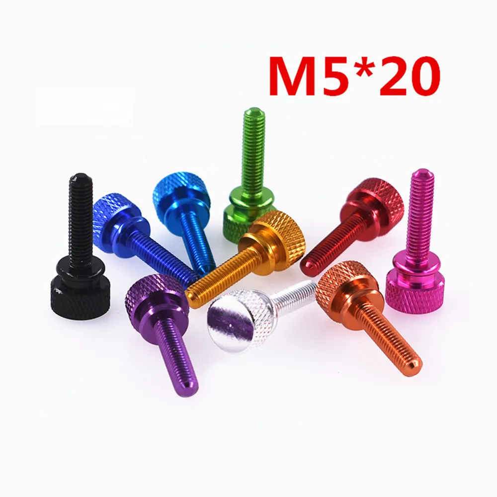 Colorful Decoration Computer Side Panel Screws M5x5/8/10/12/15/20 Knurled Hand-Tighten Round Plat Head Screws
Colorful Decoration Computer Side Panel Screws M5x5/8/10/12/15/20 Knurled Hand-Tighten Round Plat Head Screws