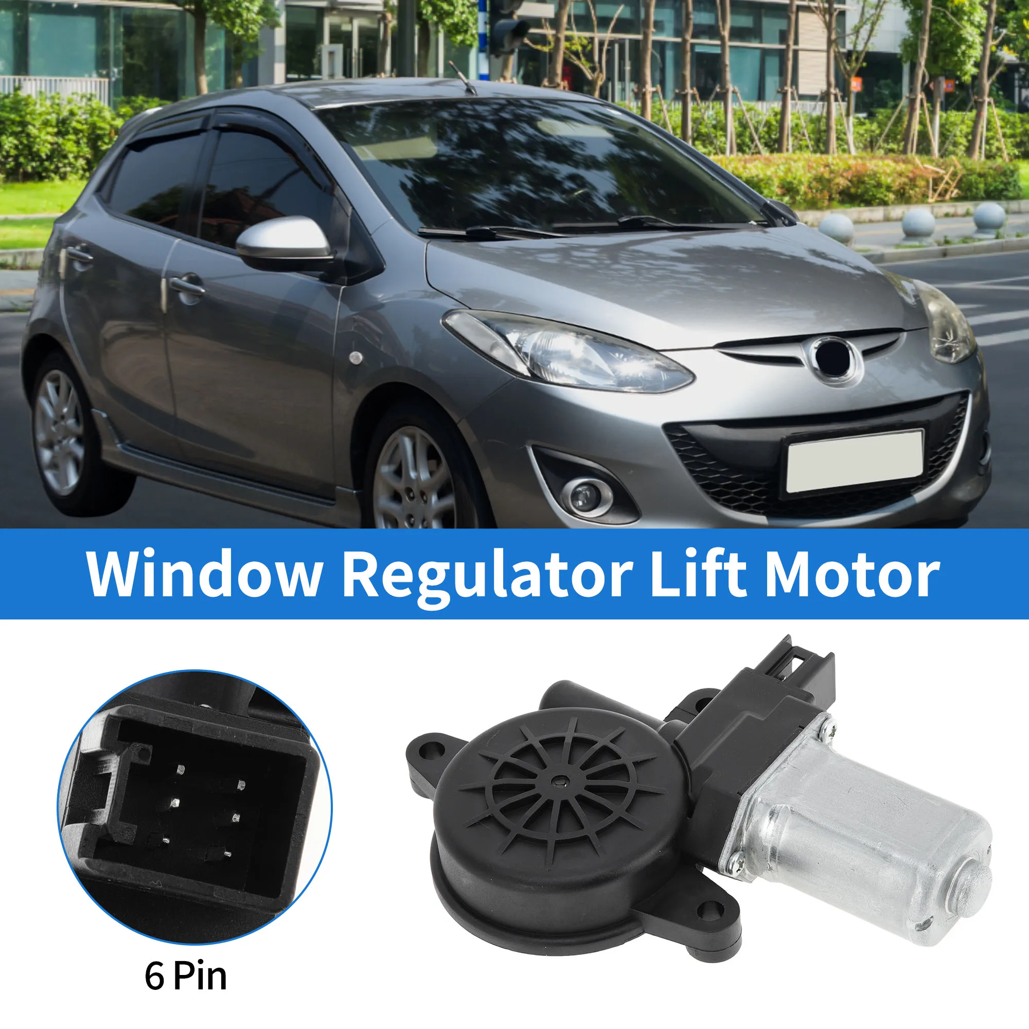 UXCELL No.D6515858XB Power Window Regulator Lift Motor for MAZDA 2/3/6/CX-5 2009-2017
UXCELL No.D6515858XB Power Window Regulator Lift Motor for MAZDA 2/3/6/CX-5 2009-2017
