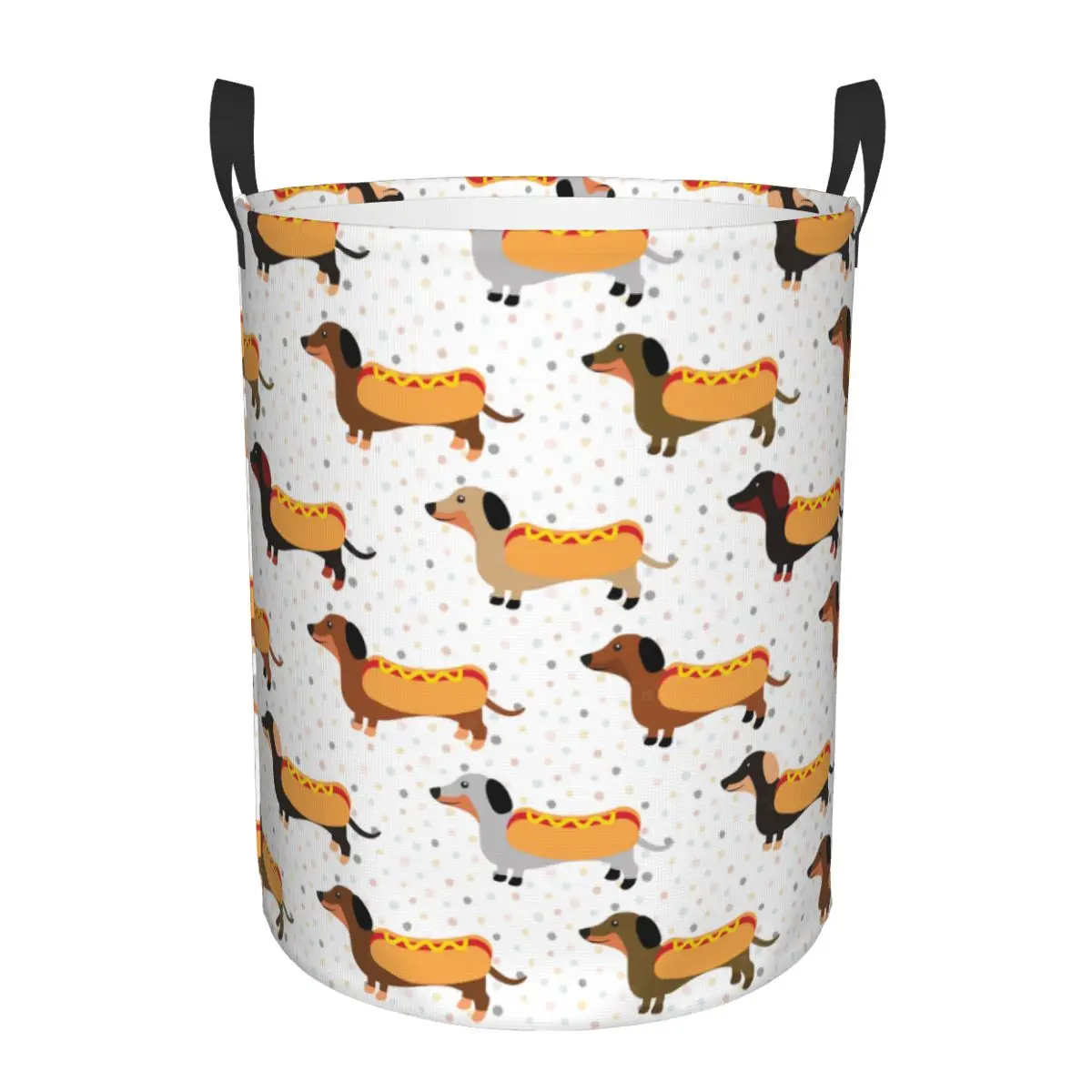 Custom Dachshund Sausage Dog Laundry Basket Collapsible Badger Puppy Clothing Hamper Toys Organizer Storage Bins
Custom Dachshund Sausage Dog Laundry Basket Collapsible Badger Puppy Clothing Hamper Toys Organizer Storage Bins