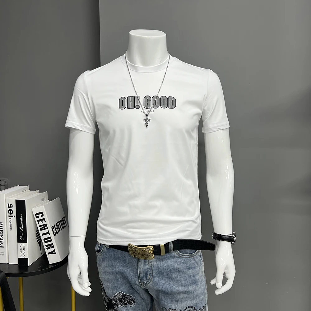 T-shirt For Men's Letter Printing Male Tees Summer Trendy Fashion Brand Causal Man Top Cotton Plus Size 7xl Slim Fit Man Clothes
T-shirt For Men's Letter Printing Male Tees Summer Trendy Fashion Brand Causal Man Top Cotton Plus Size 7xl Slim Fit Man Clothes