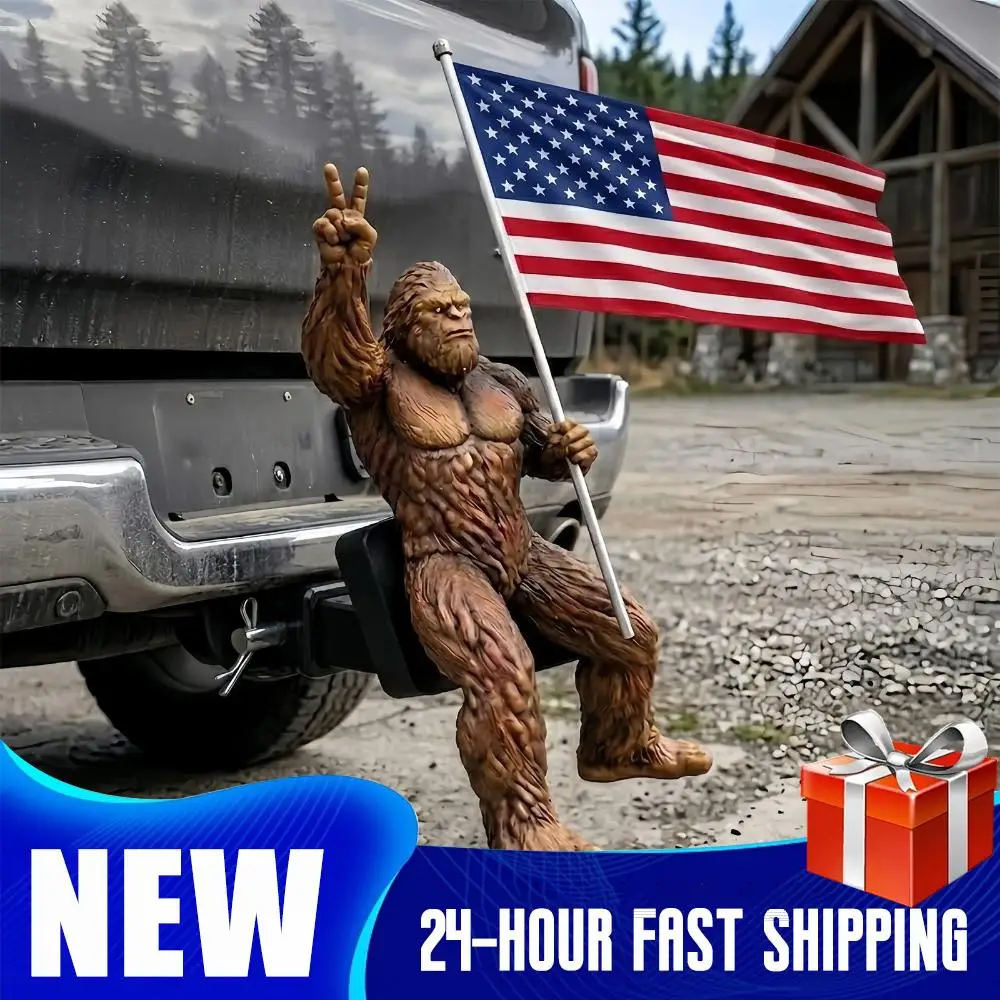 Creature Holding The American Flag Hitch Tube Plug for 1.25/2 Inch Receivers Trailer Hitch Tube Resin Cover for Trucks SUV Cars
Creature Holding The American Flag Hitch Tube Plug for 1.25/2 Inch Receivers Trailer Hitch Tube Resin Cover for Trucks SUV Cars