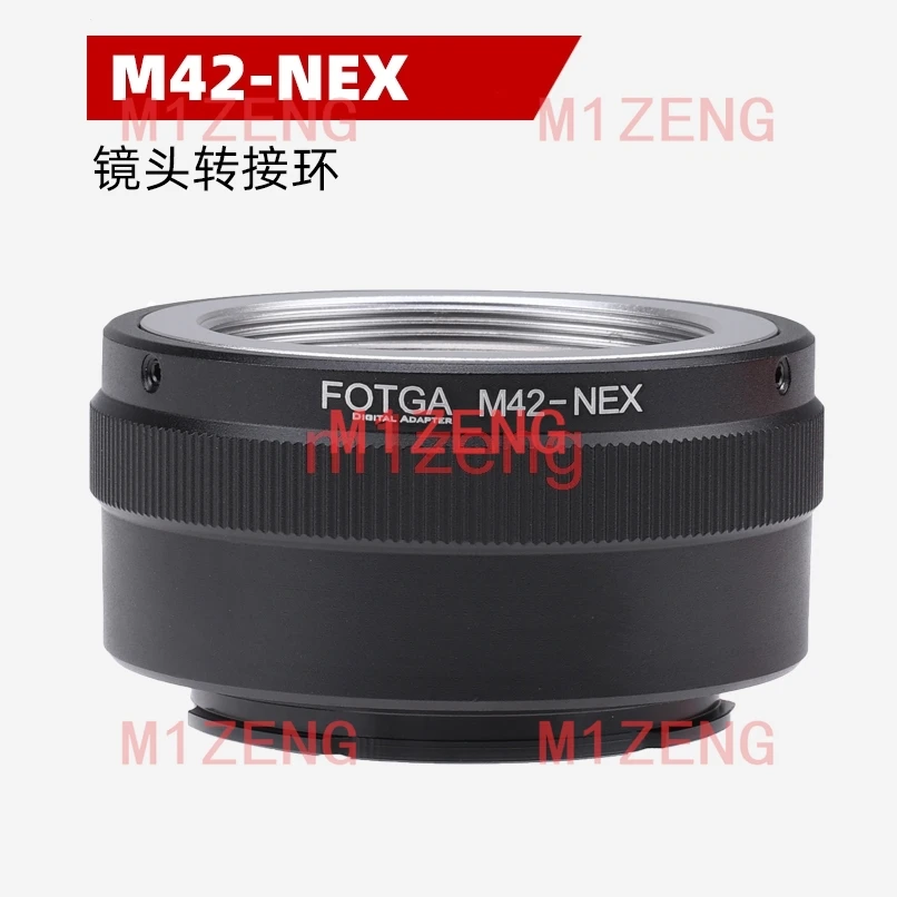 adapter ring for 42mm M42 lens to sony E mount NEX3/5/6/7 A7 A7r a7c a7s A9 a7r3 A7r4 A7r5 A6500 a6700 zv-e10 zve1 camera
adapter ring for 42mm M42 lens to sony E mount NEX3/5/6/7 A7 A7r a7c a7s A9 a7r3 A7r4 A7r5 A6500 a6700 zv-e10 zve1 camera