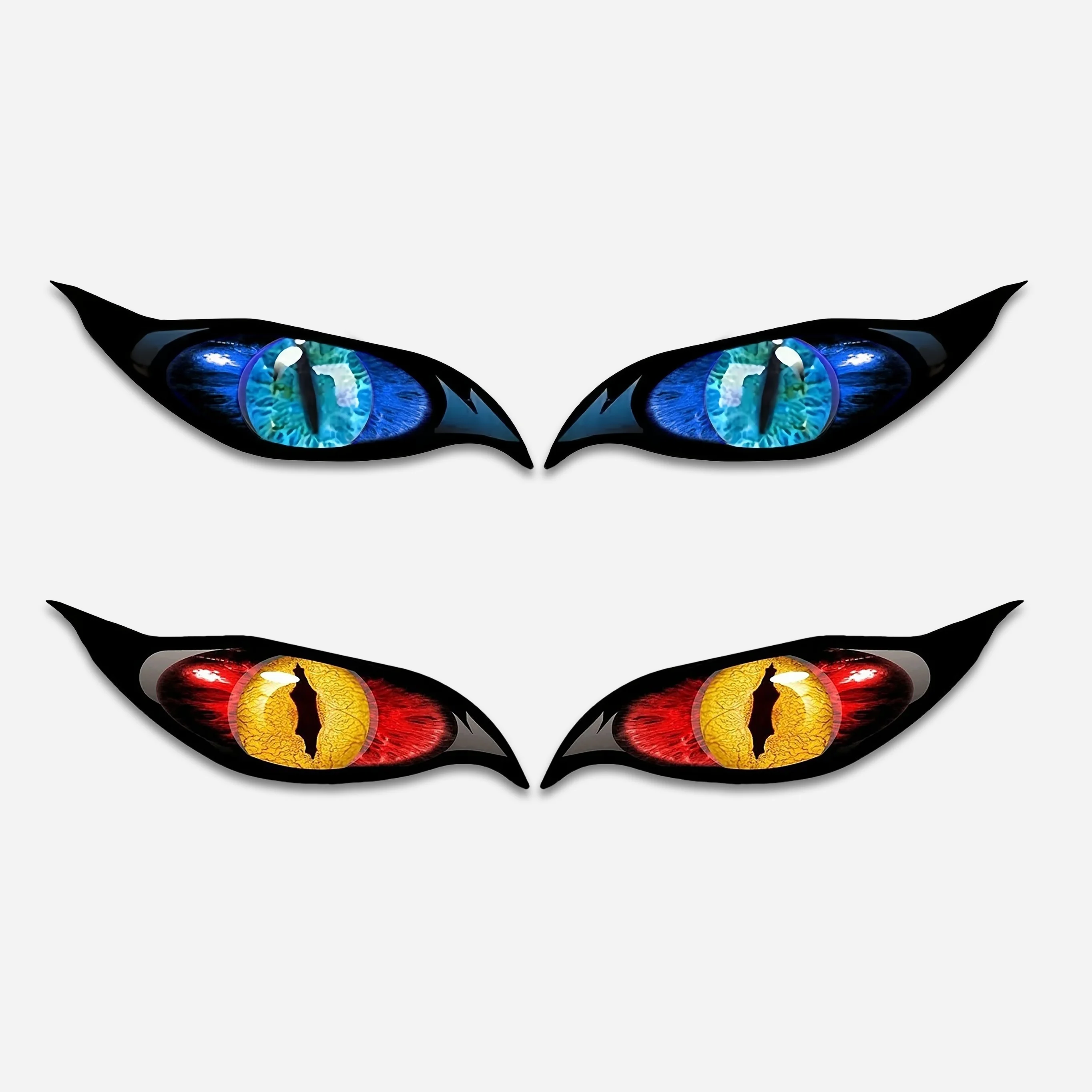 Наклейки Demon Zombie Eye для автомобильных зеркал, наклейки на мотоциклетный шлем - прочные водонепроницаемые наклейки из ПВХ | Хэллоуин украшения
Наклейки Demon Zombie Eye для автомобильных зеркал, наклейки на мотоциклетный шлем - прочные водонепроницаемые наклейки из ПВХ | Хэллоуин украшения