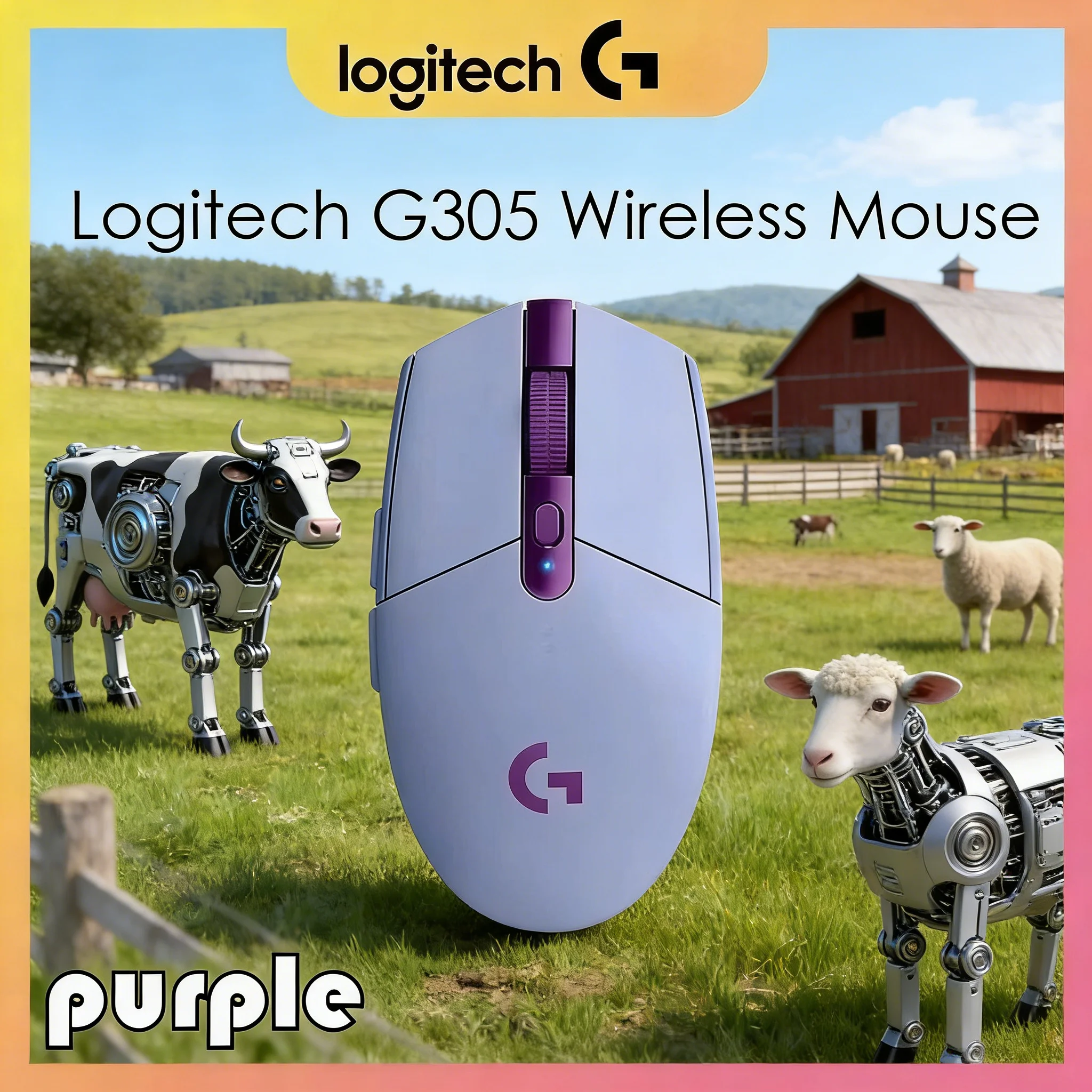 Logitech G305 Gaming Mouse 3200 DPI RGB Backlit Dual-Mode Connection for Office And Gaming Suitable for Students And Professiona
Logitech G305 Gaming Mouse 3200 DPI RGB Backlit Dual-Mode Connection for Office And Gaming Suitable for Students And Professiona