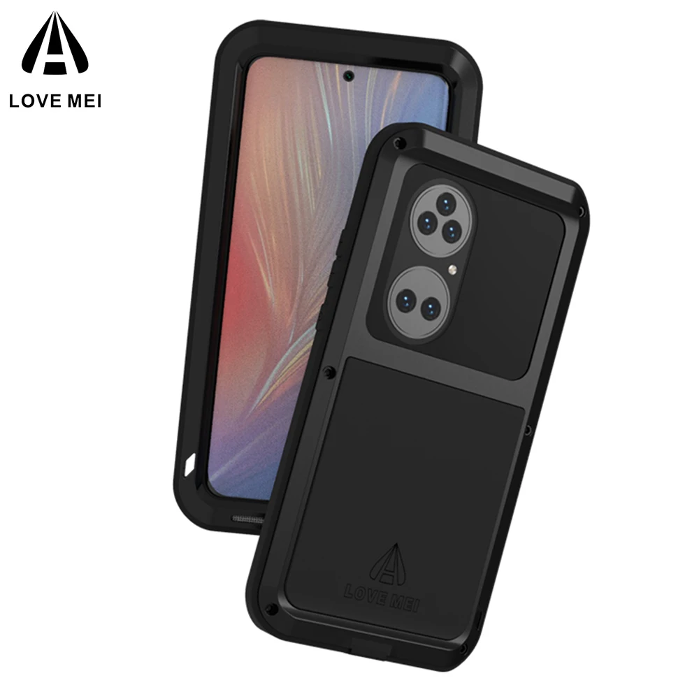 Оригинальный чехол LOVE MEI для Huawei P50 Pro металлический бронированный чехол P40 Mate 30 противоударный силиконовый чехол в стиле милитари
Оригинальный чехол LOVE MEI для Huawei P50 Pro металлический бронированный чехол P40 Mate 30 противоударный силиконовый чехол в стиле милитари
