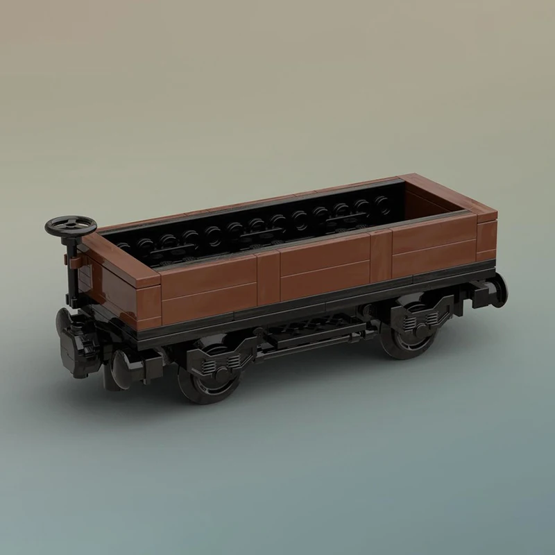 MOC Open Cargo Wagon,Small Gondola, Train, city train, double axle hopper car, children's toys, building blocks, Christmas gifts
MOC Open Cargo Wagon,Small Gondola, Train, city train, double axle hopper car, children's toys, building blocks, Christmas gifts