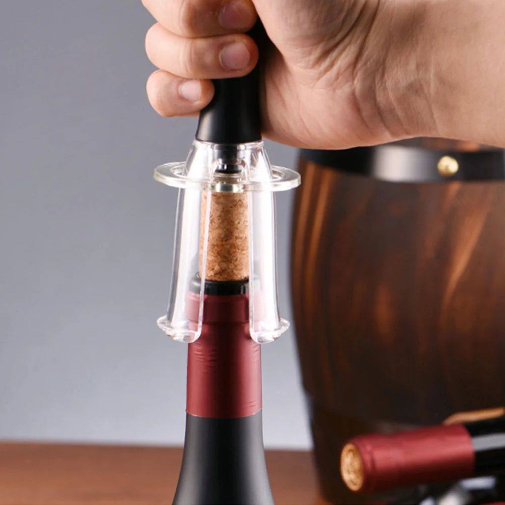 Streamlined Wine Accessory Kit Air Pressure Bottle Opener with Foil Cutter Pourer and Fresh Keeping Capabilities
Streamlined Wine Accessory Kit Air Pressure Bottle Opener with Foil Cutter Pourer and Fresh Keeping Capabilities