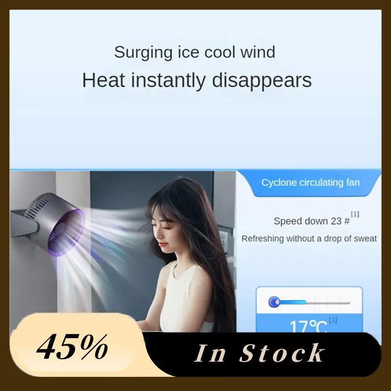 The New Wireless Wall Mounted Air Circulation Electric Fan 4000Mah USB Rechargeable Small Portable Table Desktop Fan
The New Wireless Wall Mounted Air Circulation Electric Fan 4000Mah USB Rechargeable Small Portable Table Desktop Fan