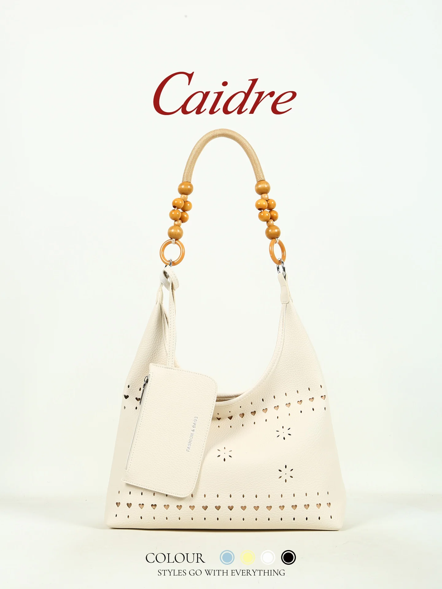 Caidre Lightweight Hollow out Tote Bag Women's Commuter Handbag Large Capacity Single Shoulder Underarm Bag 2026 New Style
Caidre Lightweight Hollow out Tote Bag Women's Commuter Handbag Large Capacity Single Shoulder Underarm Bag 2026 New Style