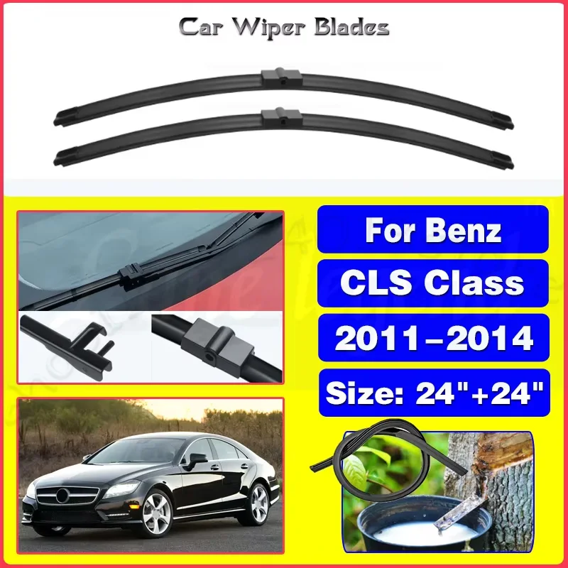 For Mercedes Benz CLS Class 2011 - 2014 W218 C218 Car Front Wiper Blades Windshield Windscreen Accessories CLS350 CLS300 63 AMG
For Mercedes Benz CLS Class 2011 - 2014 W218 C218 Car Front Wiper Blades Windshield Windscreen Accessories CLS350 CLS300 63 AMG