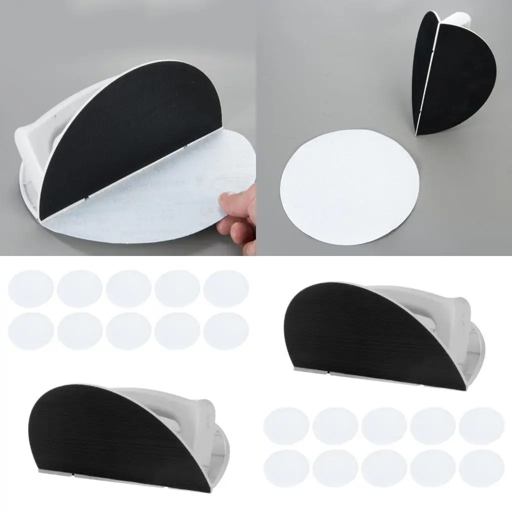 Half Circular Corner Sanding Frame with 10 Sandpapers for Drywall Finishing D2RD
Half Circular Corner Sanding Frame with 10 Sandpapers for Drywall Finishing D2RD