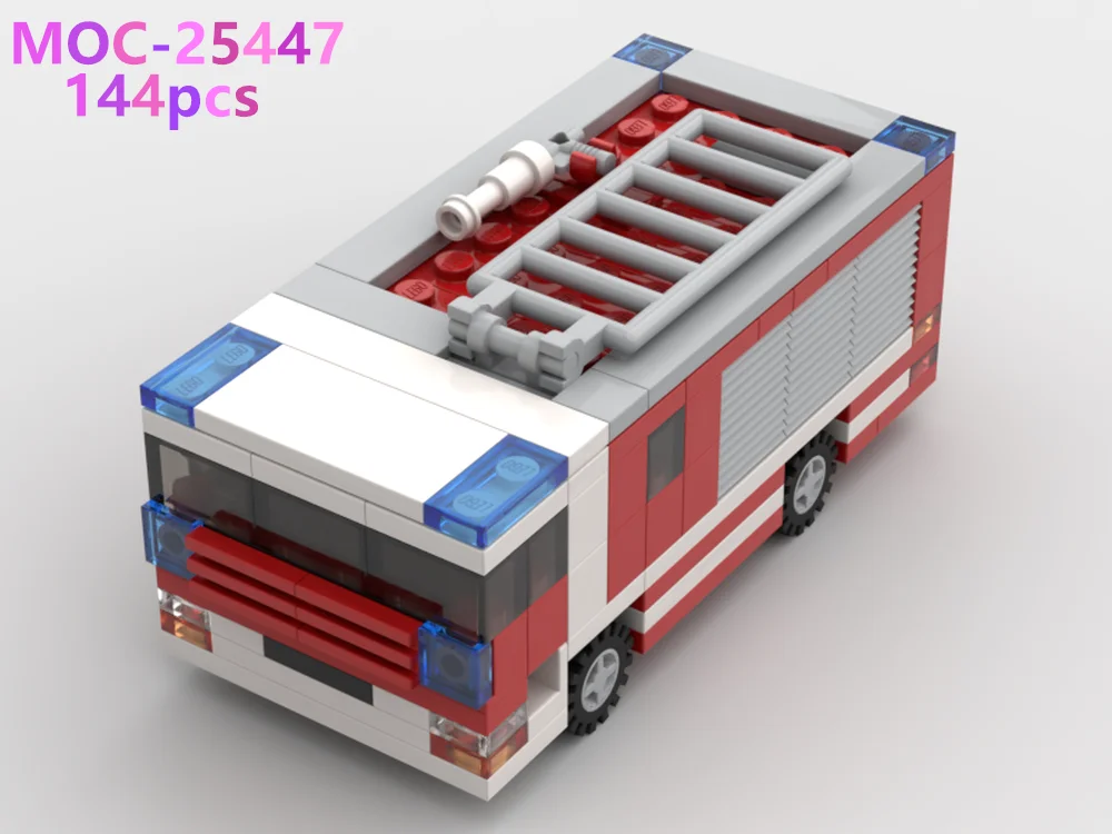 MOC-25447 Micro Firefighter Truck (Austria), 144 шт., совместимые с строительными игрушечными блоками для детских рождественских подарков
MOC-25447 Micro Firefighter Truck (Austria), 144 шт., совместимые с строительными игрушечными блоками для детских рождественских подарков