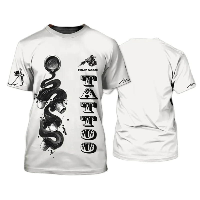 Tattoo Artist Harajuku T Shirt For Men Personality Customizable Tees Fashion O-neck Short-sleeved 3D Print Oversized Male Tops
Tattoo Artist Harajuku T Shirt For Men Personality Customizable Tees Fashion O-neck Short-sleeved 3D Print Oversized Male Tops