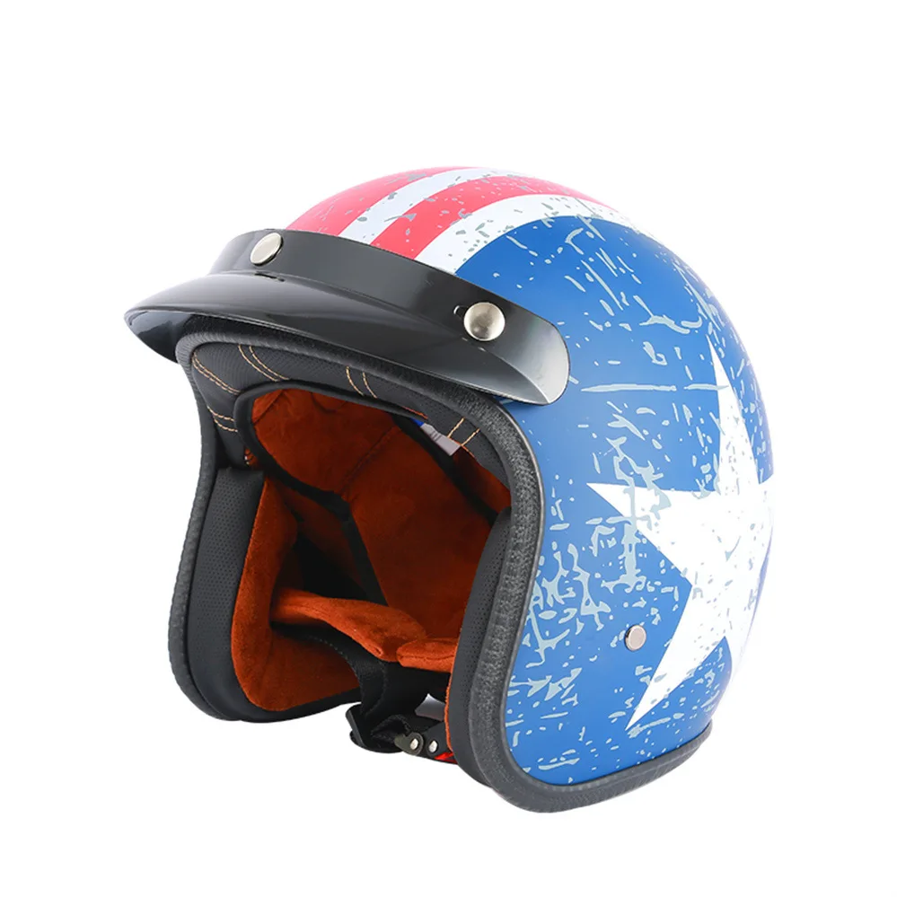 Vintage Open Face Motorcycle Helmet DOT Certified Retro 3/4 Cruiser Casco for Men Women Unisex Classic Scooter
Vintage Open Face Motorcycle Helmet DOT Certified Retro 3/4 Cruiser Casco for Men Women Unisex Classic Scooter